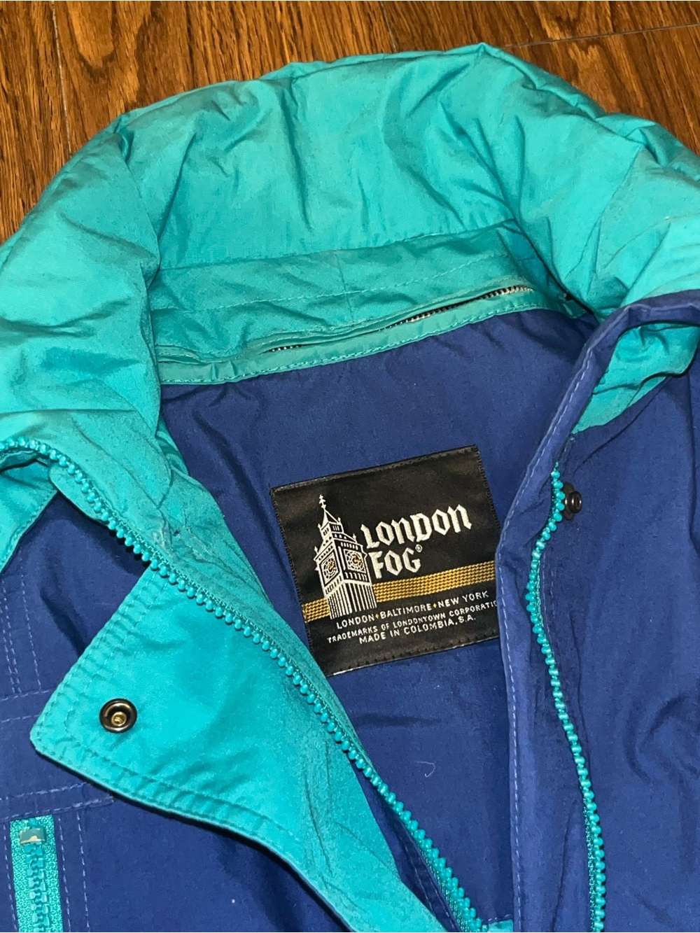 London Fog Teal & Jacket